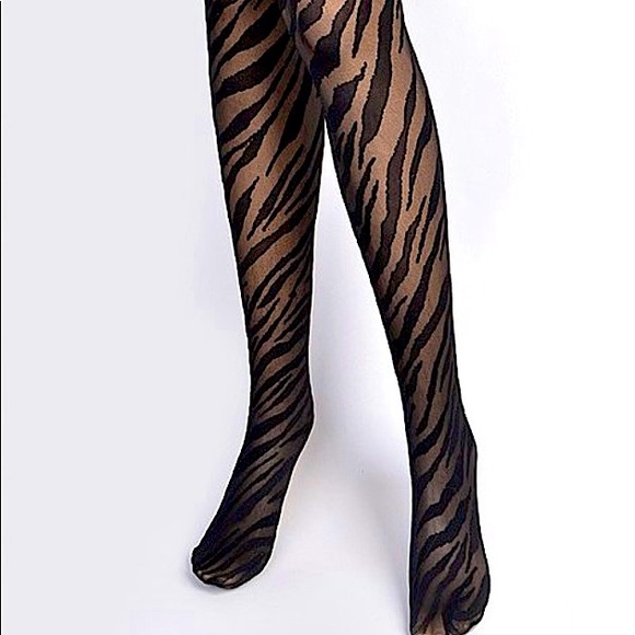 Zebra print stocking - Picture 1 of 1
